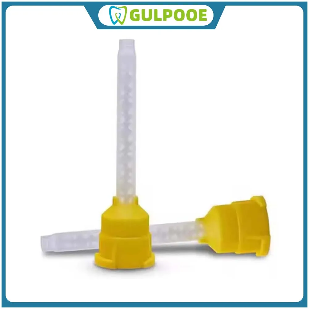 GULPOOE 50 шт./пакет одноразовые насадки для смешивания оттисков зубов, трубка для смешивания, силиконовая резиновая пленка, стоматологические материалы, легкий корпус
GULPOOE 50 шт./пакет одноразовые насадки для смешивания оттисков зубов, трубка для смешивания, силиконовая резиновая пленка, стоматологические материалы, легкий корпус