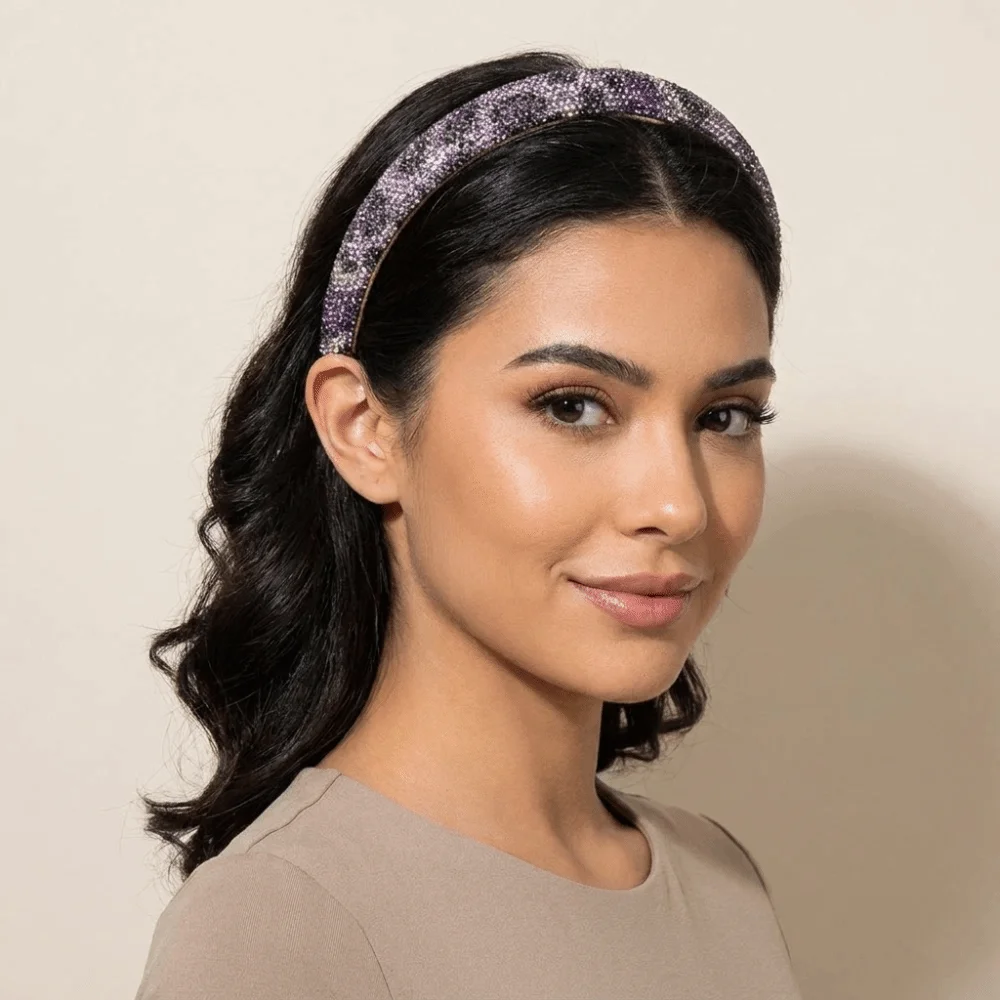 Sparkly Bling Rhinestone Headband Wide Luxury Leopard Print Hairband Non-slip Baroque Women Hair Hoop Banquet
Sparkly Bling Rhinestone Headband Wide Luxury Leopard Print Hairband Non-slip Baroque Women Hair Hoop Banquet