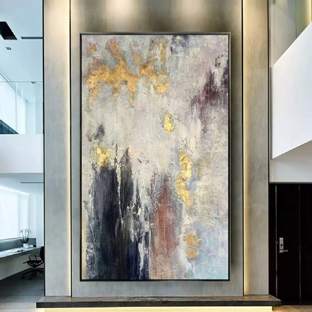 100% Handmade Abstract Oil Paintings Decor Living Room Modern Nordic Canvas Poster Gold Off-White Texture Wall Art Pictures Gift
100% Handmade Abstract Oil Paintings Decor Living Room Modern Nordic Canvas Poster Gold Off-White Texture Wall Art Pictures Gift