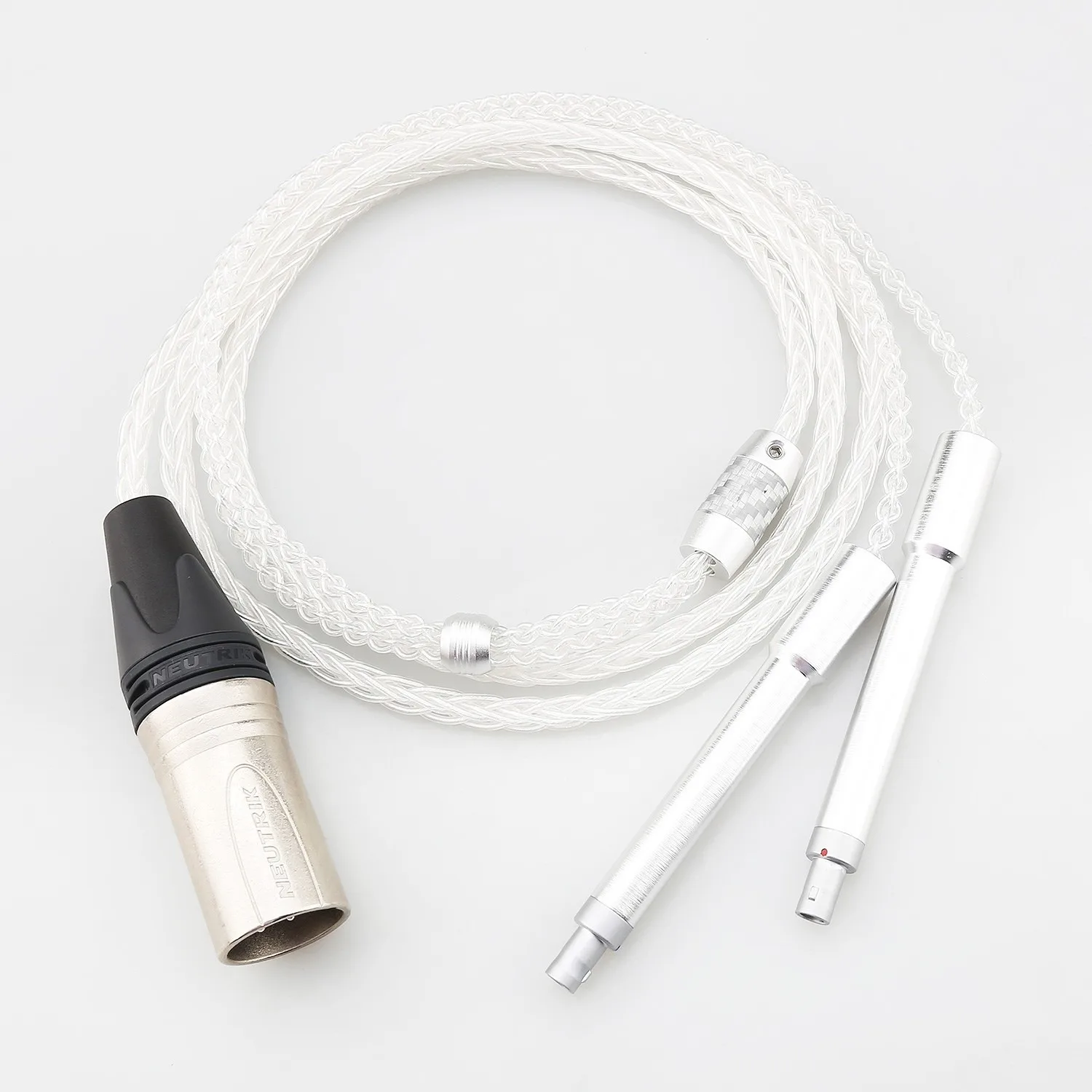 HIFI 8 Core 7N 100% Pure Silver Earphone Cable 2.5/3.5mm 4.4mm 4pin XLR Male For T+A(Theory + Application) Solitaire P Headphone
HIFI 8 Core 7N 100% Pure Silver Earphone Cable 2.5/3.5mm 4.4mm 4pin XLR Male For T+A(Theory + Application) Solitaire P Headphone