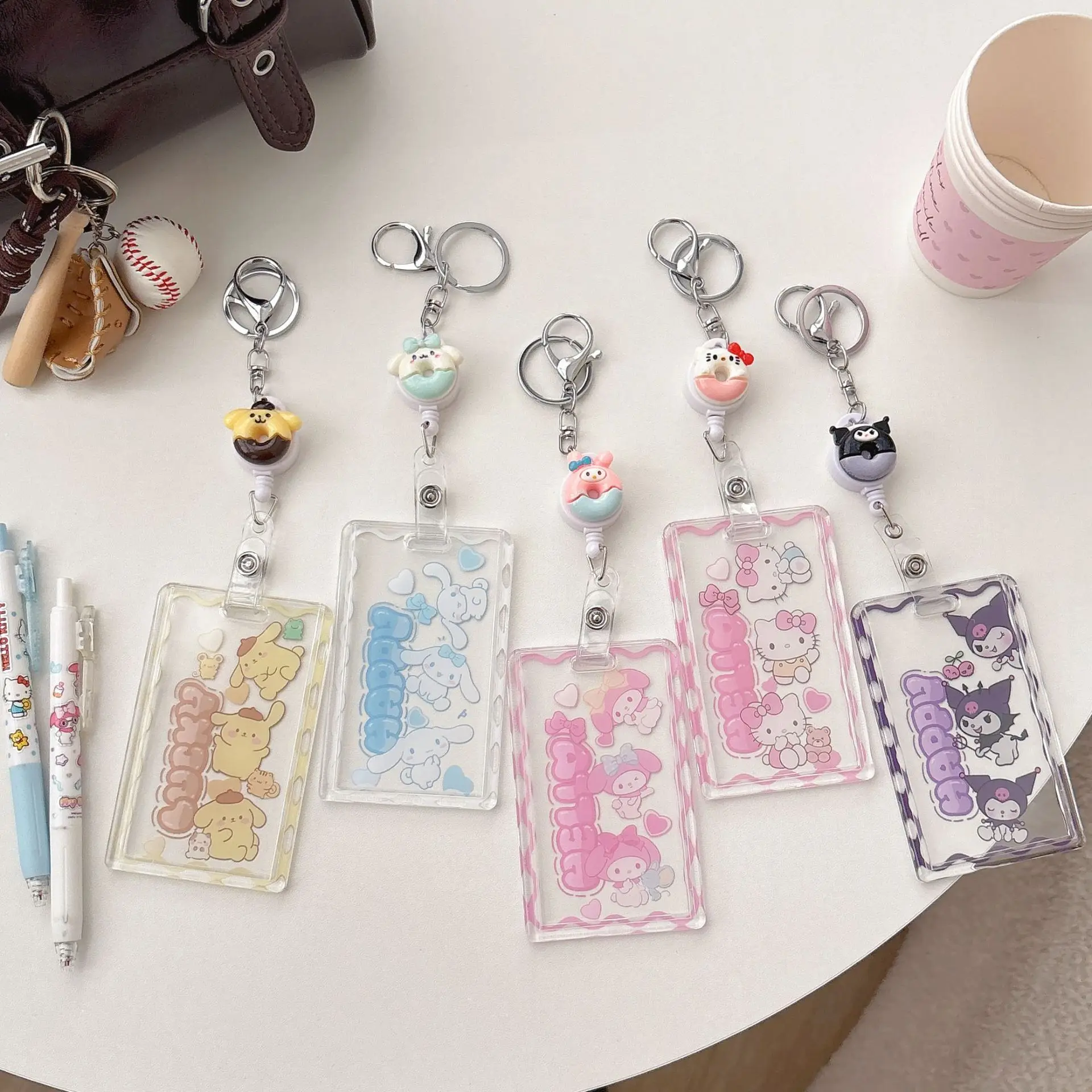 New Cinnamoroll Card Holder Transparent Children's Meal Card Shuttle Chest Card Kindergarten School Board Holiday Gift
New Cinnamoroll Card Holder Transparent Children's Meal Card Shuttle Chest Card Kindergarten School Board Holiday Gift