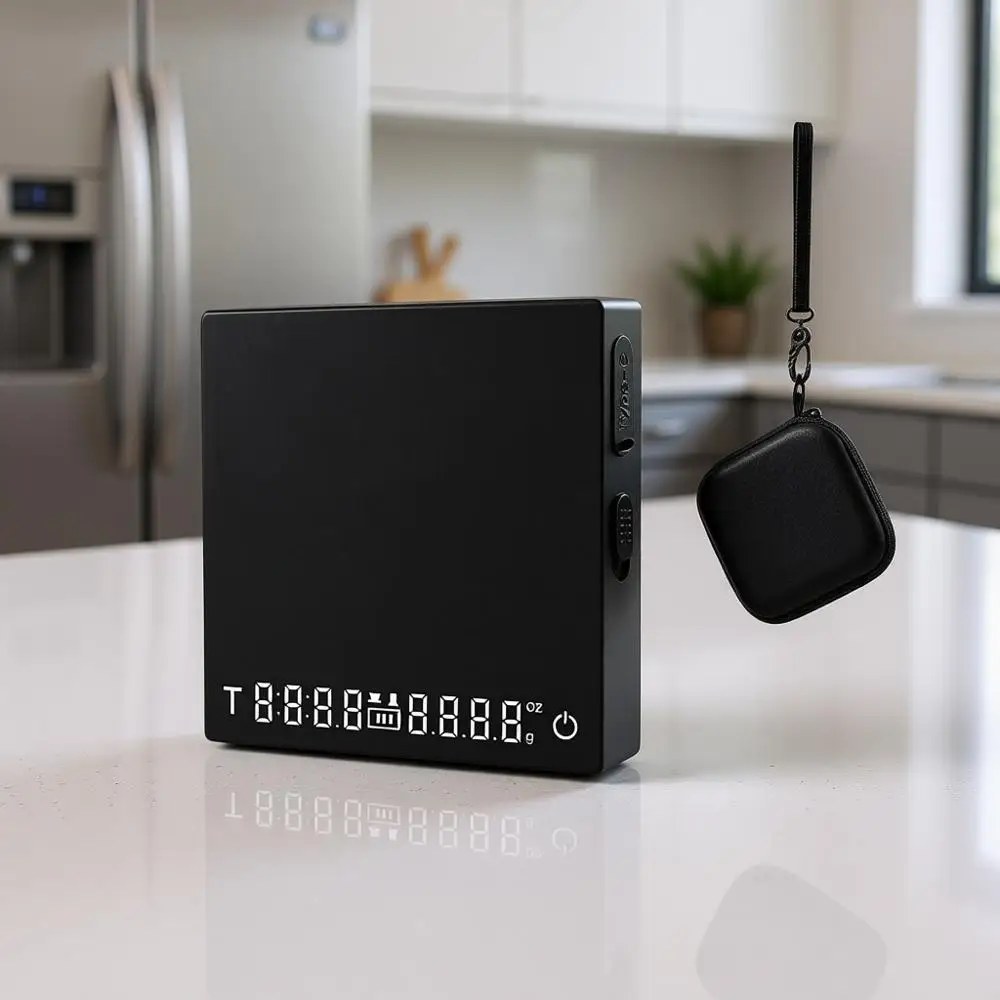 Суперминиатюрные весы с таймером, цифровые весы для кофе для метода пуровер/ручного заваривания, перезаряжаемые весы для кофейных зерен, портативные весы с
Суперминиатюрные весы с таймером, цифровые весы для кофе для метода пуровер/ручного заваривания, перезаряжаемые весы для кофейных зерен, портативные весы с