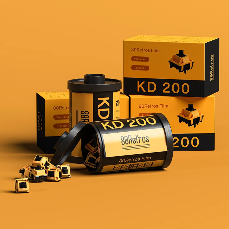 80 Retros HMX Film Switch Factory Lube 5Pin Factory Lube 45±5gf Пользовательский линейный вал для игровых механических аксессуаров для клавиатуры
80 Retros HMX Film Switch Factory Lube 5Pin Factory Lube 45±5gf Пользовательский линейный вал для игровых механических аксессуаров для клавиатуры