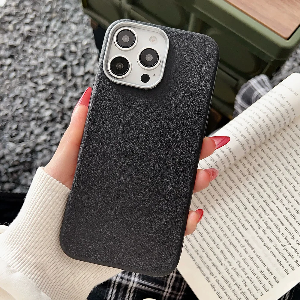 Shockproof Matte Leather Phone Case For iPhone 16 11 15 12 14 13 Pro Max Cover iPhone 14pro 16pro 11pro 12Pro 15 Silicone Cover
Shockproof Matte Leather Phone Case For iPhone 16 11 15 12 14 13 Pro Max Cover iPhone 14pro 16pro 11pro 12Pro 15 Silicone Cover