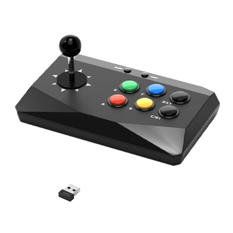 Arcade Stick for PC Game Console Accessories Support 2.4G Receiver Vintage Arcade Stick Game Keyboard 24BB
Arcade Stick for PC Game Console Accessories Support 2.4G Receiver Vintage Arcade Stick Game Keyboard 24BB