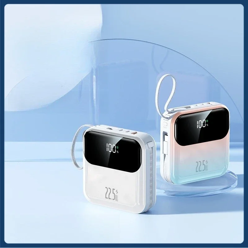 The New Mini Compact Comes with Its Own Cable Super Fast Power Bank 20000mAh 120W with Cable
The New Mini Compact Comes with Its Own Cable Super Fast Power Bank 20000mAh 120W with Cable