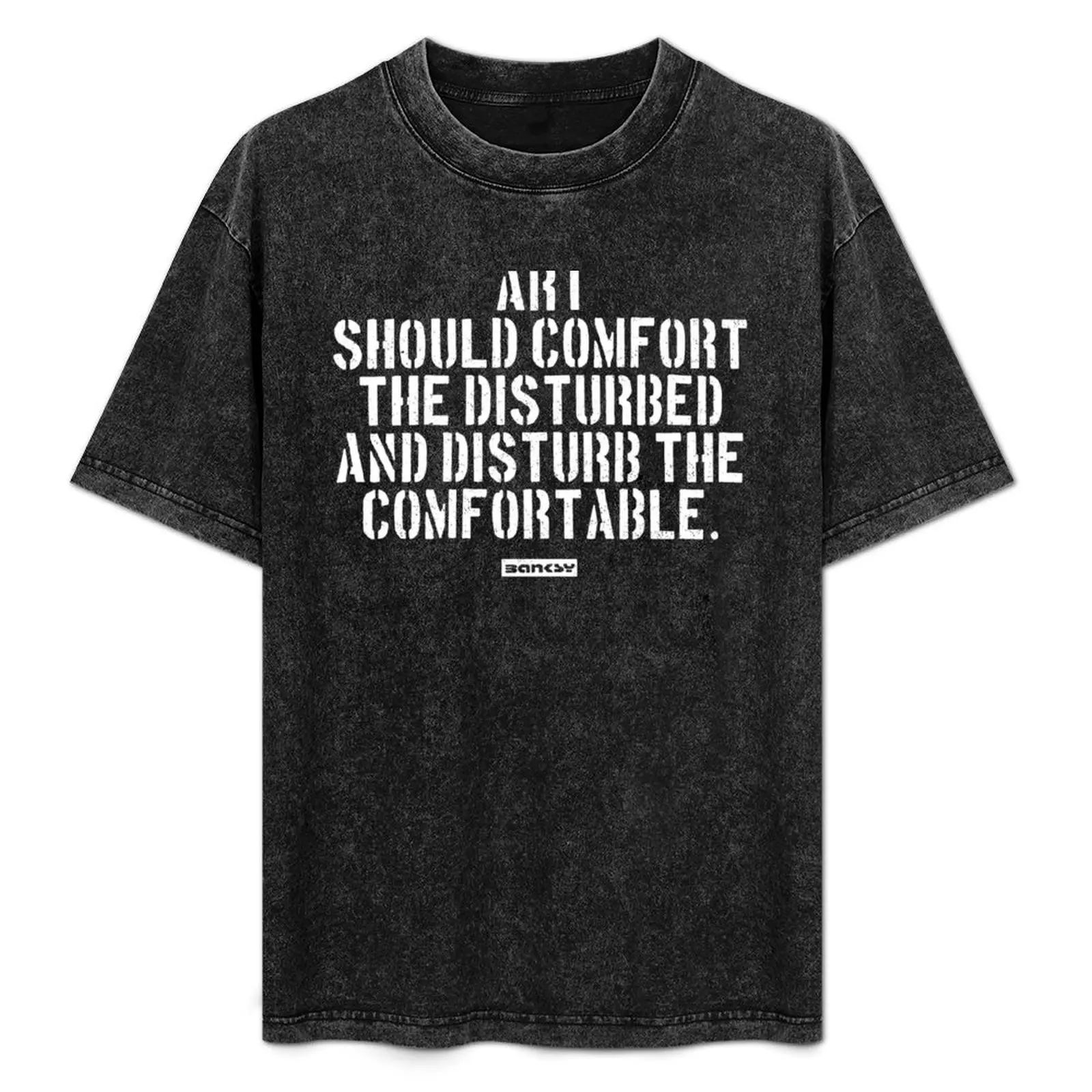 Art should comfort the disturbed and disturb the comfortable T-Shirt Plus Size Short Sleeve T-Shirt
Art should comfort the disturbed and disturb the comfortable T-Shirt Plus Size Short Sleeve T-Shirt