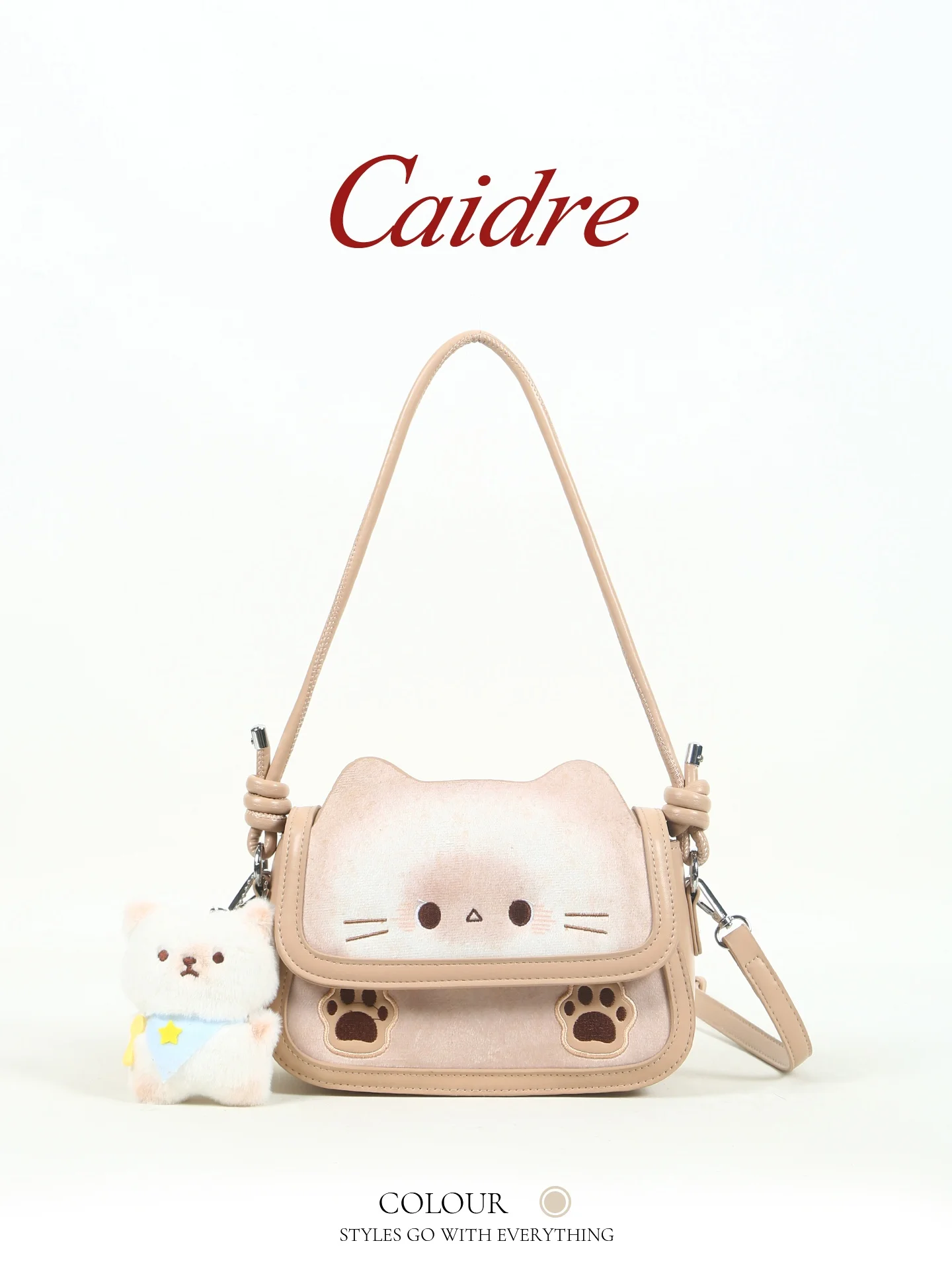 Caidre Cute Single Shoulder Underarm Bag Birthday Gift for Best Friend Handbag Small Square Bag Korean Style Women's Bag
Caidre Cute Single Shoulder Underarm Bag Birthday Gift for Best Friend Handbag Small Square Bag Korean Style Women's Bag