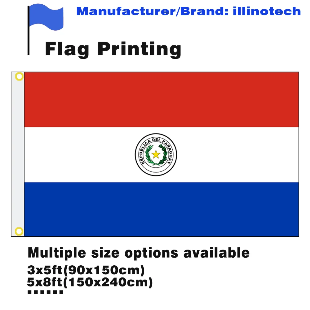 90*150cm 3x5ft Home decorationBanner/flag decoration/national flag for Paraguay
90*150cm 3x5ft Home decorationBanner/flag decoration/national flag for Paraguay