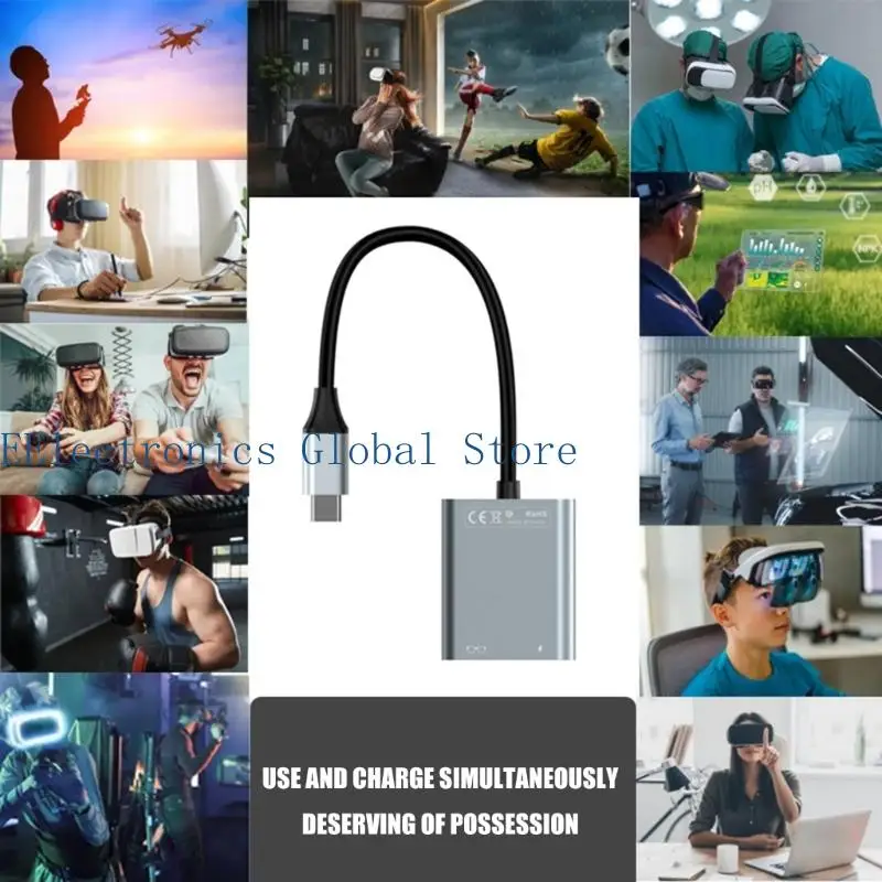 462B PD100W USB AR Glasses Hub With USB3.2 Support And Aluminum Heat Dissipation
462B PD100W USB AR Glasses Hub With USB3.2 Support And Aluminum Heat Dissipation