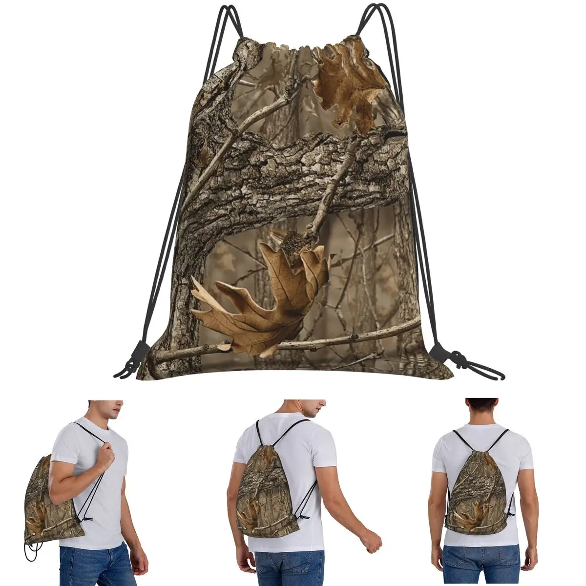 Camouflage Real Tree Realtree Hunter Camo Pattern Backpacks Drawstring Bundle Pocket Sports Bag Book Bags for Travel Students
Camouflage Real Tree Realtree Hunter Camo Pattern Backpacks Drawstring Bundle Pocket Sports Bag Book Bags for Travel Students