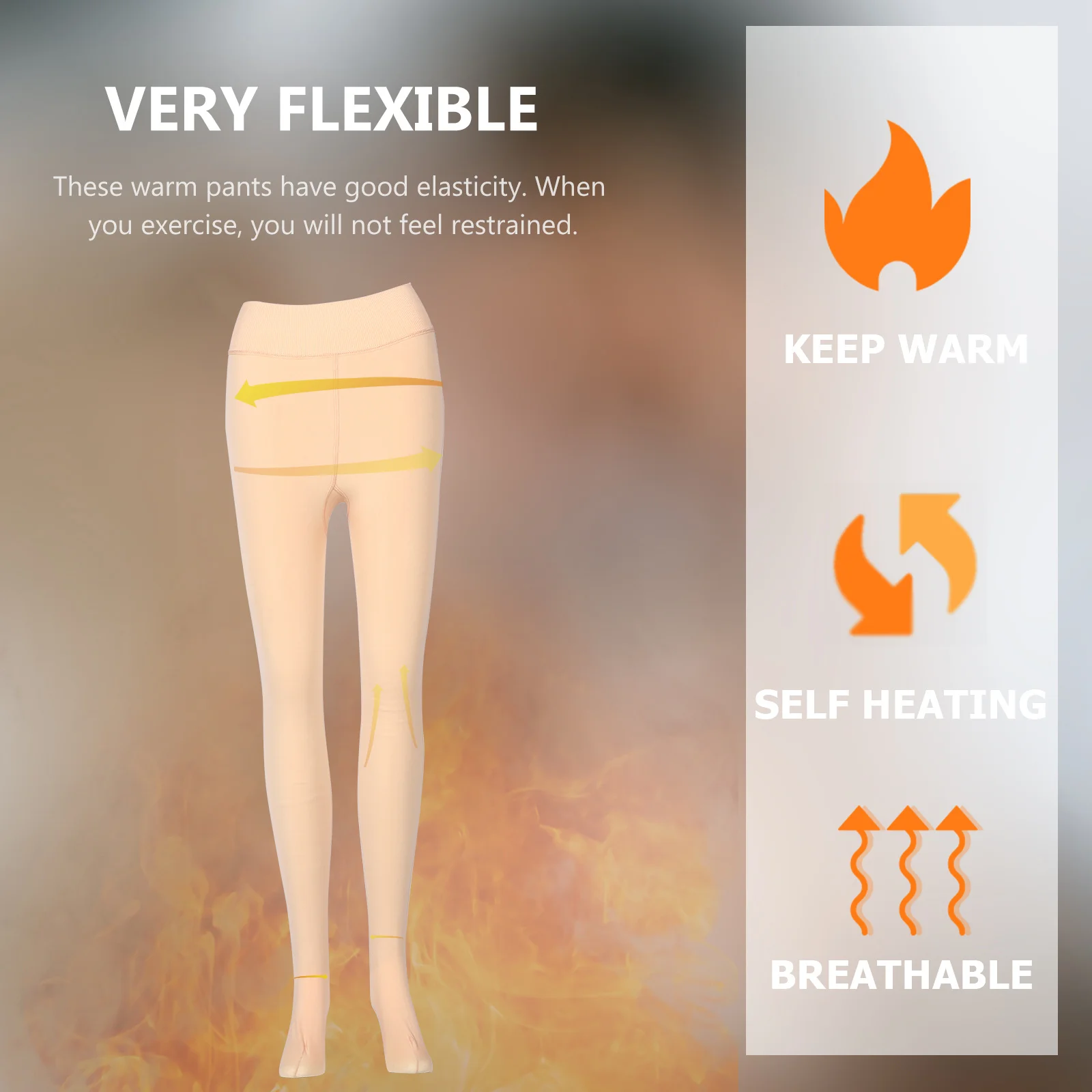 Thick Thermal Leggings Women Winter Warm High Waist Elastic Comfortable Thermal Tights for Women Daily Wear Winter Leggings
Thick Thermal Leggings Women Winter Warm High Waist Elastic Comfortable Thermal Tights for Women Daily Wear Winter Leggings