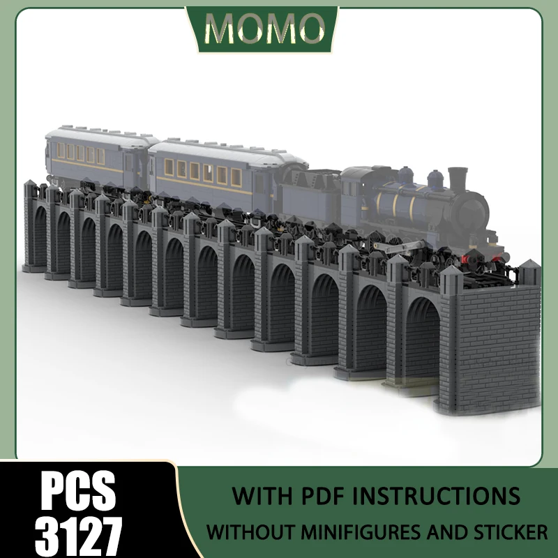 Street View Moc Building Bricks Bridge for The Orient Express Train Model Technology Block Toy DIY Assembly Christmas Gifts
Street View Moc Building Bricks Bridge for The Orient Express Train Model Technology Block Toy DIY Assembly Christmas Gifts