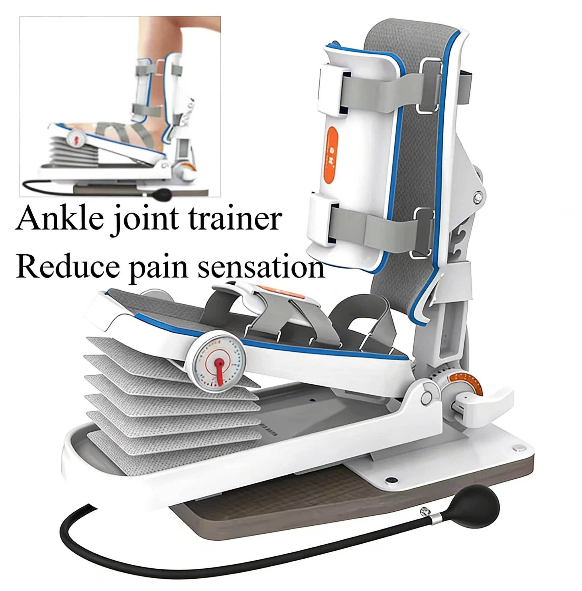 Ankle Joint Rehabilitation Machine Postoperative Rehabilitation Training Ankle Fractures Tendon Stretching Training Device Metal
Ankle Joint Rehabilitation Machine Postoperative Rehabilitation Training Ankle Fractures Tendon Stretching Training Device Metal