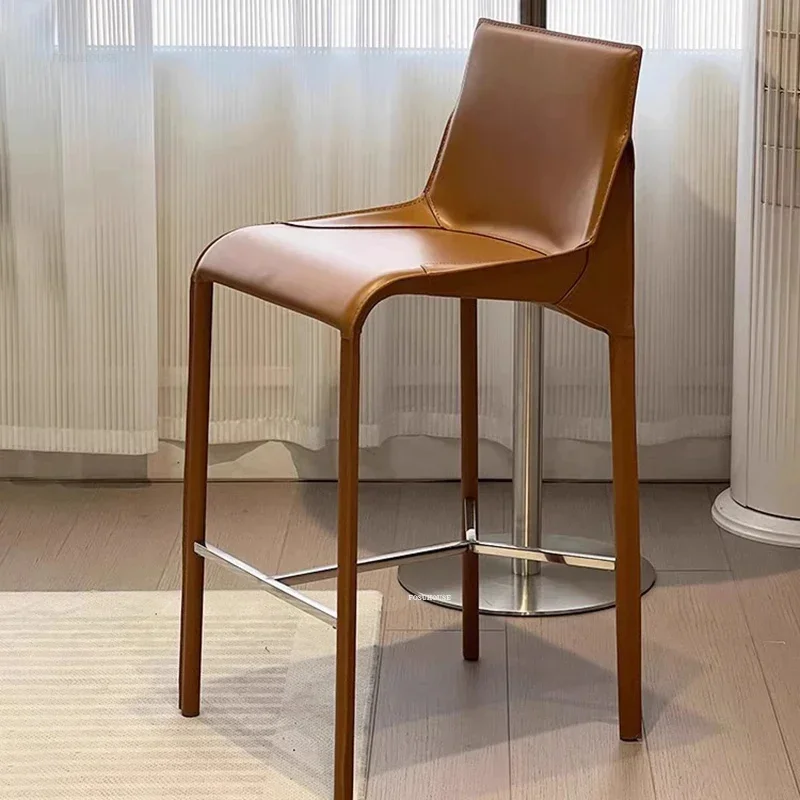 m Nordic Leather Bar Chairs for Kitchen Bar Stools Minimalist High-end Sense Designer Home High Stool for Small Apartment m
m Nordic Leather Bar Chairs for Kitchen Bar Stools Minimalist High-end Sense Designer Home High Stool for Small Apartment m
