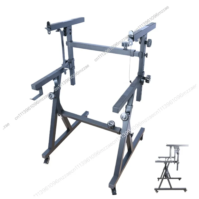 Double-layer Bold Metal Z-shaped Keyboard Piano Stand with 2-inch Pulley Electronic Piano Stand, Adjustable Lift
Double-layer Bold Metal Z-shaped Keyboard Piano Stand with 2-inch Pulley Electronic Piano Stand, Adjustable Lift
