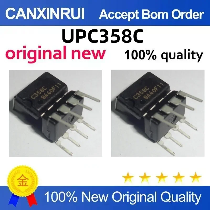 (5-100 pieces)Brand new original UPC358C UPC358 C358C DIP-8 spot chip IC
(5-100 pieces)Brand new original UPC358C UPC358 C358C DIP-8 spot chip IC