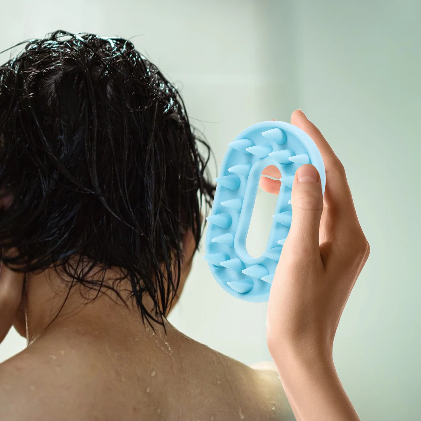 Ergonomic Silicone Hair Scalp Massager Shampoo Brush Deep Massage Exfoliation Dandruff Removal Lightweight Portable Shower Hair
Ergonomic Silicone Hair Scalp Massager Shampoo Brush Deep Massage Exfoliation Dandruff Removal Lightweight Portable Shower Hair