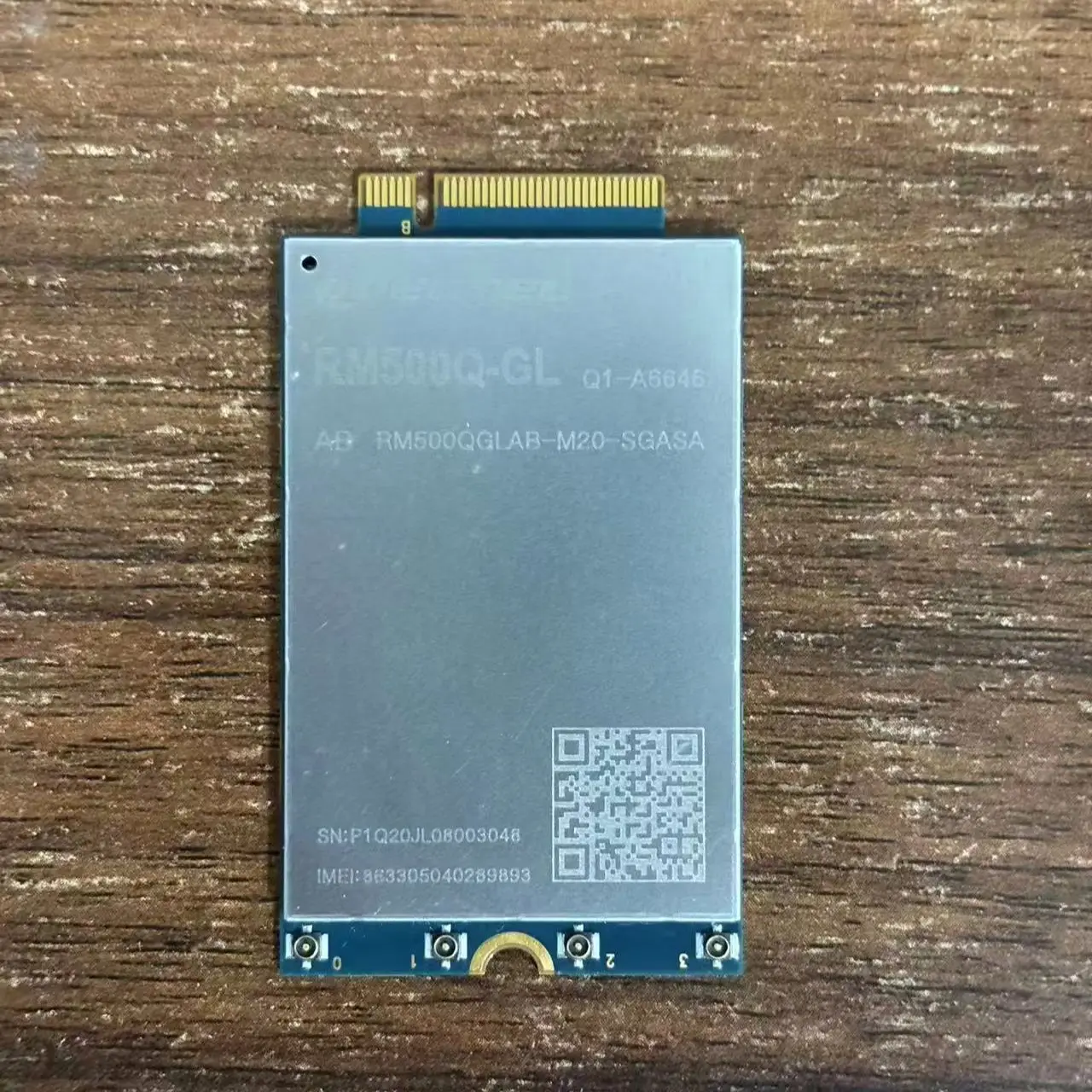 Quectel RM500Q-GL 5G NSA & SA Modes Compatible SIM Card Slot for Quectel RM500QGLAB-M20-SGASA 100% New Original No Fake
Quectel RM500Q-GL 5G NSA & SA Modes Compatible SIM Card Slot for Quectel RM500QGLAB-M20-SGASA 100% New Original No Fake