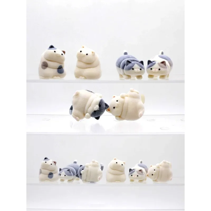 Flocked Fat Kitten Flocking Cats Blind Box Toys Kawaii Cute Cats Doll Gifts Toys Collect Ornaments Kids Gifts
Flocked Fat Kitten Flocking Cats Blind Box Toys Kawaii Cute Cats Doll Gifts Toys Collect Ornaments Kids Gifts