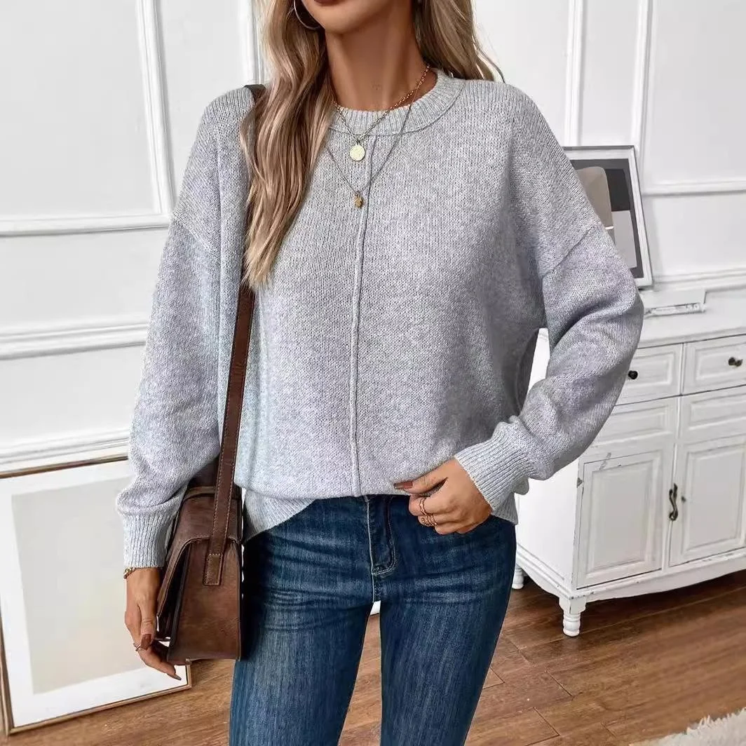 Вязаный пуловер, свитер Long Sve, трикотаж на голову, удобный повседневный костюм для женщин, осенний сезон, модный тренд
Вязаный пуловер, свитер Long Sve, трикотаж на голову, удобный повседневный костюм для женщин, осенний сезон, модный тренд