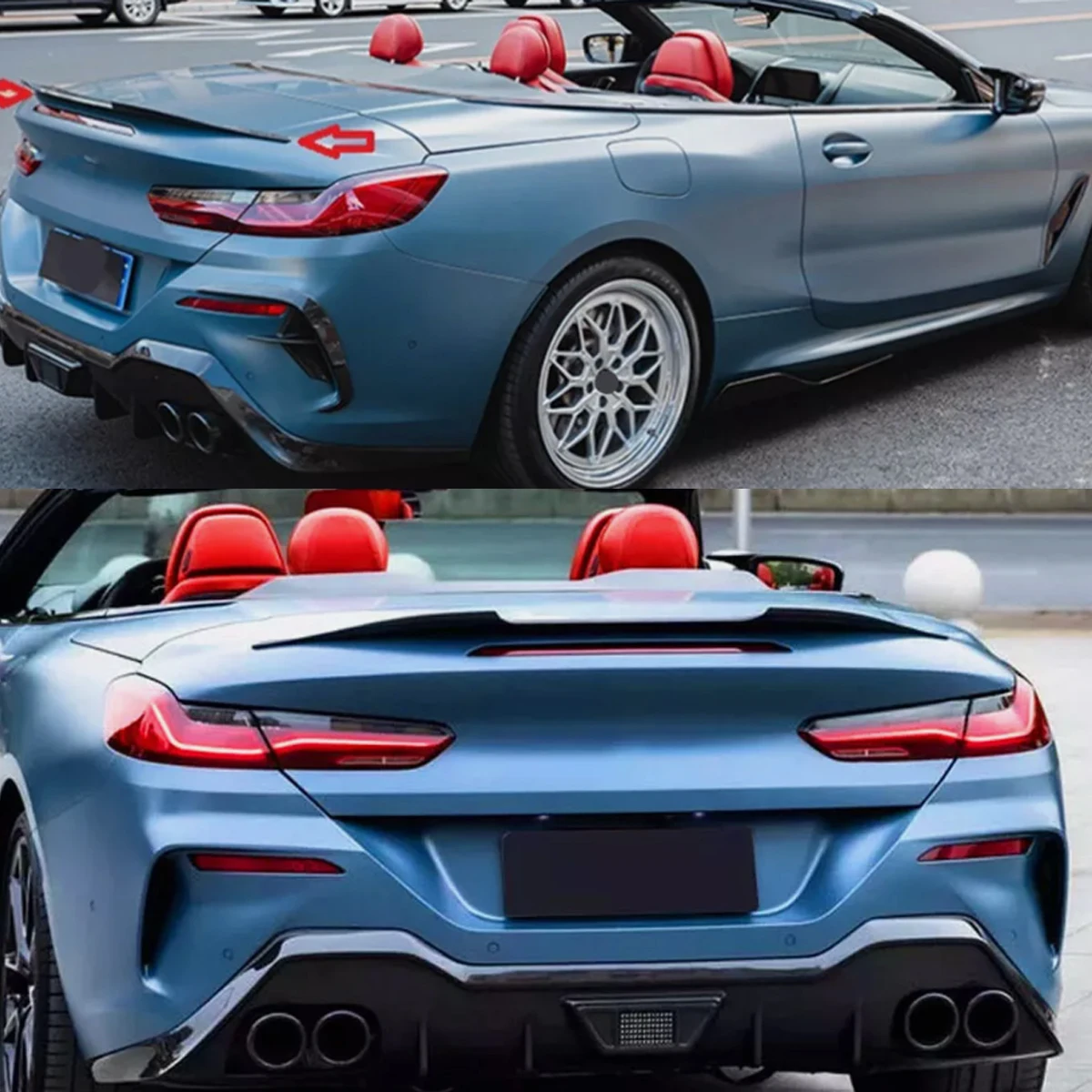 for BMW 8 Series G14 Cabrio 2-Door F91 M8 840i M850i Trunk Lip Tail Trunk Spoiler 2019 2020 2021 2022 2023 Rear Spoiler Wing
for BMW 8 Series G14 Cabrio 2-Door F91 M8 840i M850i Trunk Lip Tail Trunk Spoiler 2019 2020 2021 2022 2023 Rear Spoiler Wing