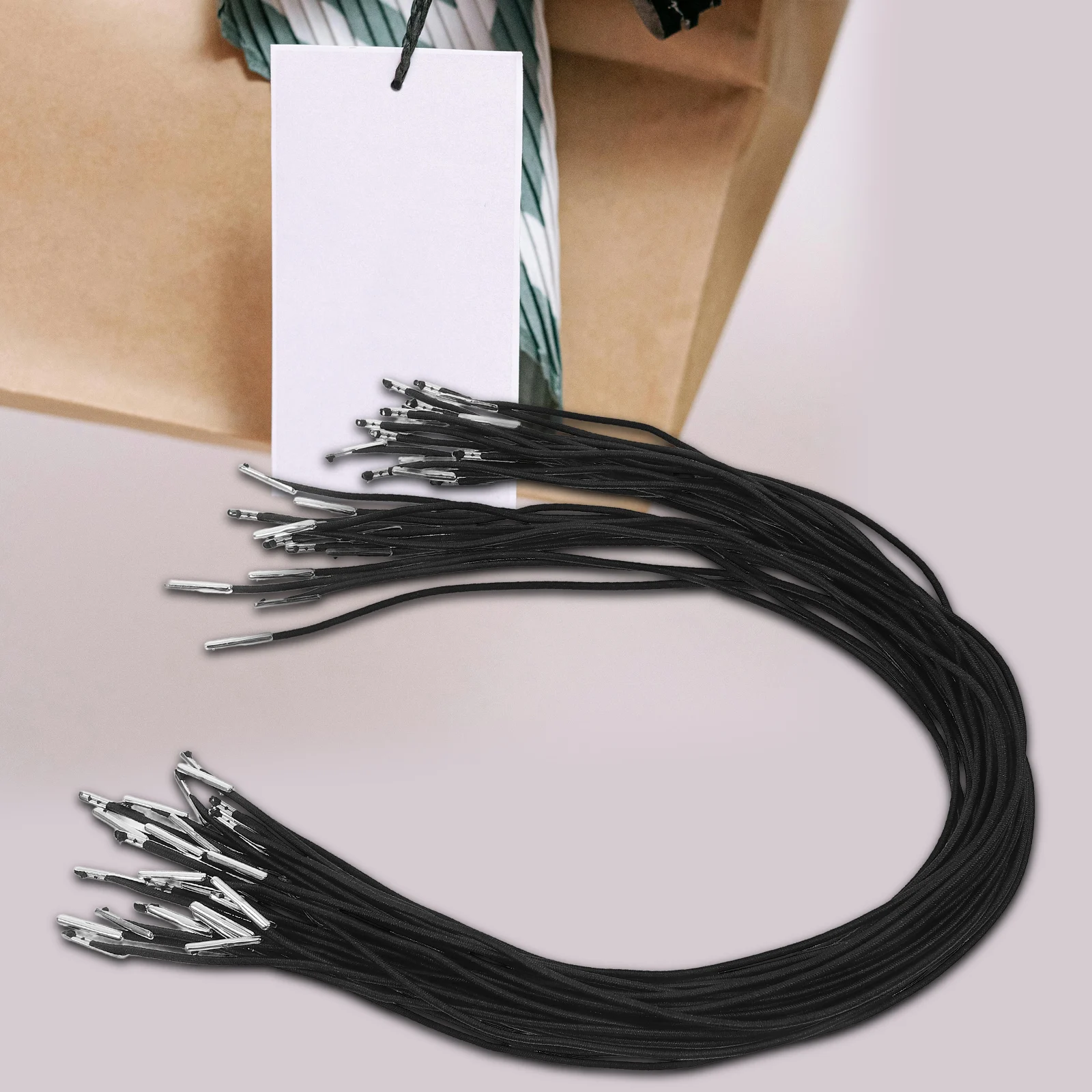 Elastic Cord Ropes 40CM Stainless Steel Clips Polyester Mask Making Hat Album Tag Fasteners Elastic String Replacement
Elastic Cord Ropes 40CM Stainless Steel Clips Polyester Mask Making Hat Album Tag Fasteners Elastic String Replacement