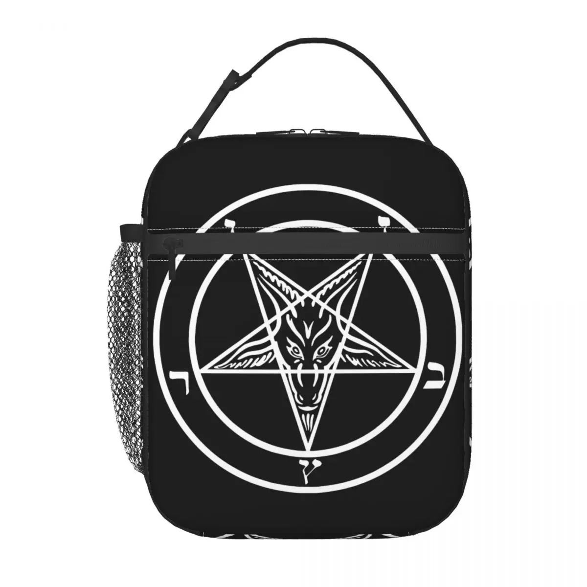 Baphomet Sabbatic Коза пентаграмма языческая виниловая изолированная сумка для ланча
Baphomet Sabbatic Коза пентаграмма языческая виниловая изолированная сумка для ланча