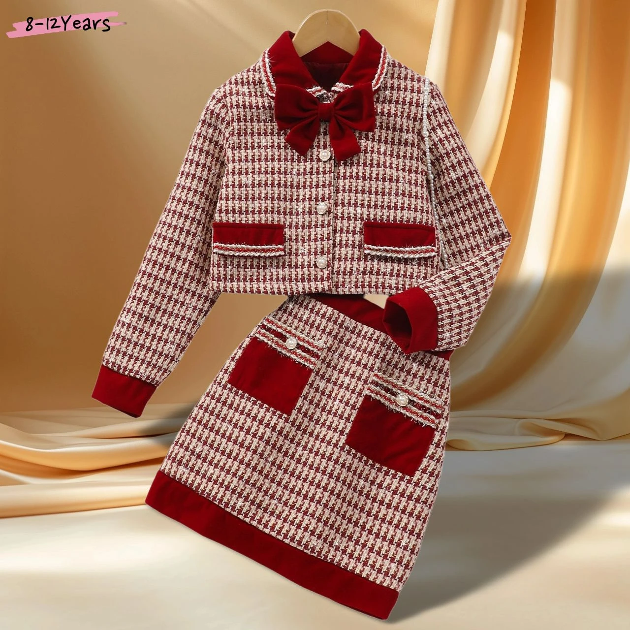 New Kids Girls Clothing Set Long Sleeve Single Breasted Spring Autumn Children Suit Casual Fashion Sweet Elegant Girls Outfits
New Kids Girls Clothing Set Long Sleeve Single Breasted Spring Autumn Children Suit Casual Fashion Sweet Elegant Girls Outfits