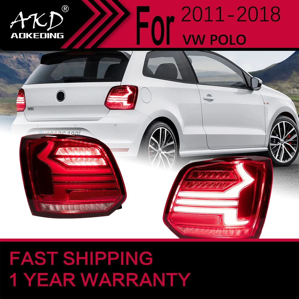 Автомобильные фары для VW POLO светодиодный Tail светильник 2011-2018 POLO, задний стоп-сигнал, Тормозные сигналы, ДХО, задние автомобильные аксессуары
Автомобильные фары для VW POLO светодиодный Tail светильник 2011-2018 POLO, задний стоп-сигнал, Тормозные сигналы, ДХО, задние автомобильные аксессуары