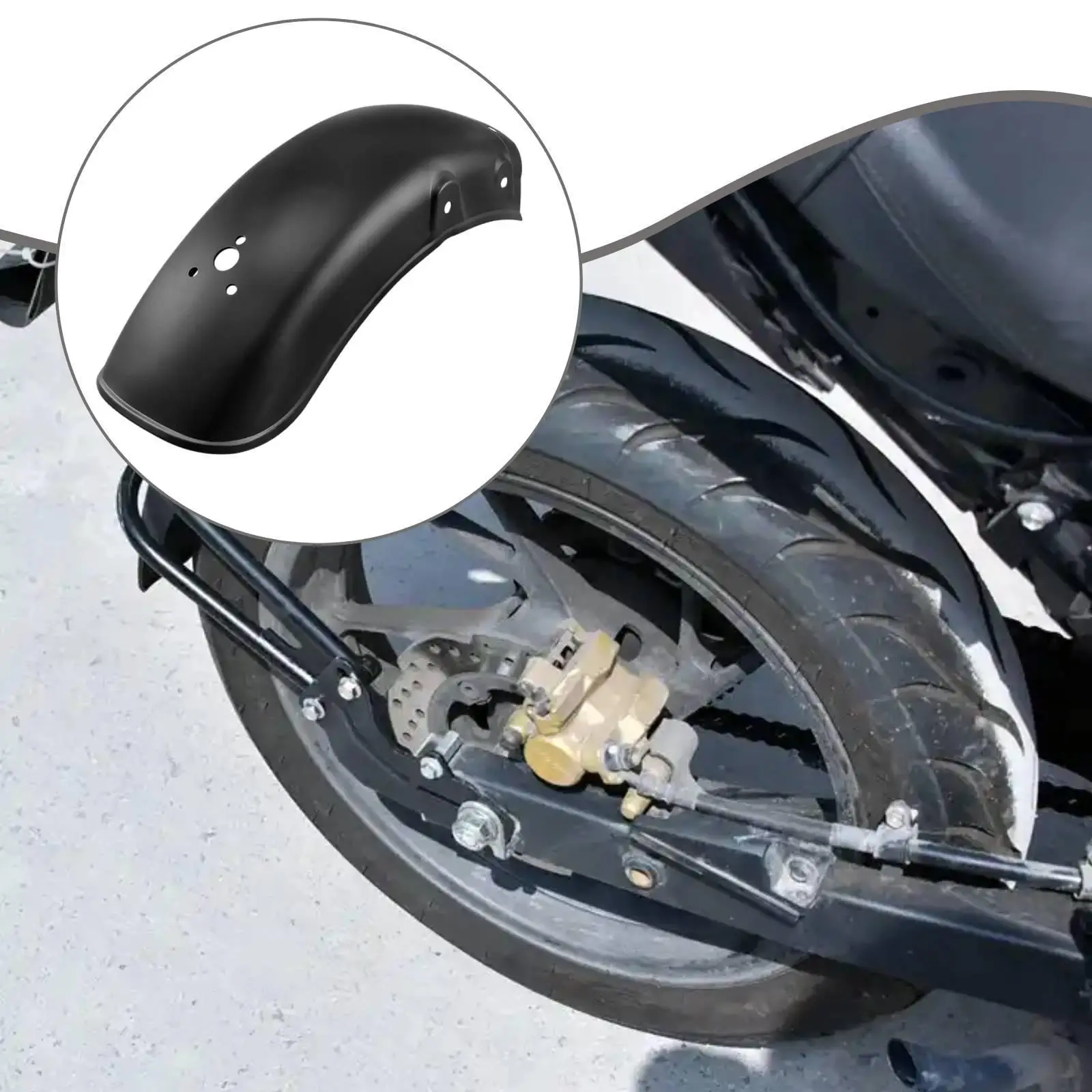 Iron Fender Motorcycle Mudguard Splash Guard Sturdy Mud Protection Cover for Suzuki GN125 GN250
Iron Fender Motorcycle Mudguard Splash Guard Sturdy Mud Protection Cover for Suzuki GN125 GN250