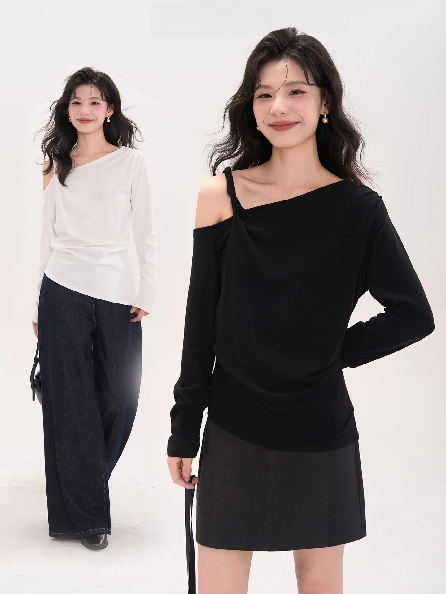 Heme Floral Window Ele Versatile Autumn Slimming Twist oulder Strap T-irt Women's Top Casual Loose Fit Long Sve Cr...
Heme Floral Window Ele Versatile Autumn Slimming Twist oulder Strap T-irt Women's Top Casual Loose Fit Long Sve Cr...