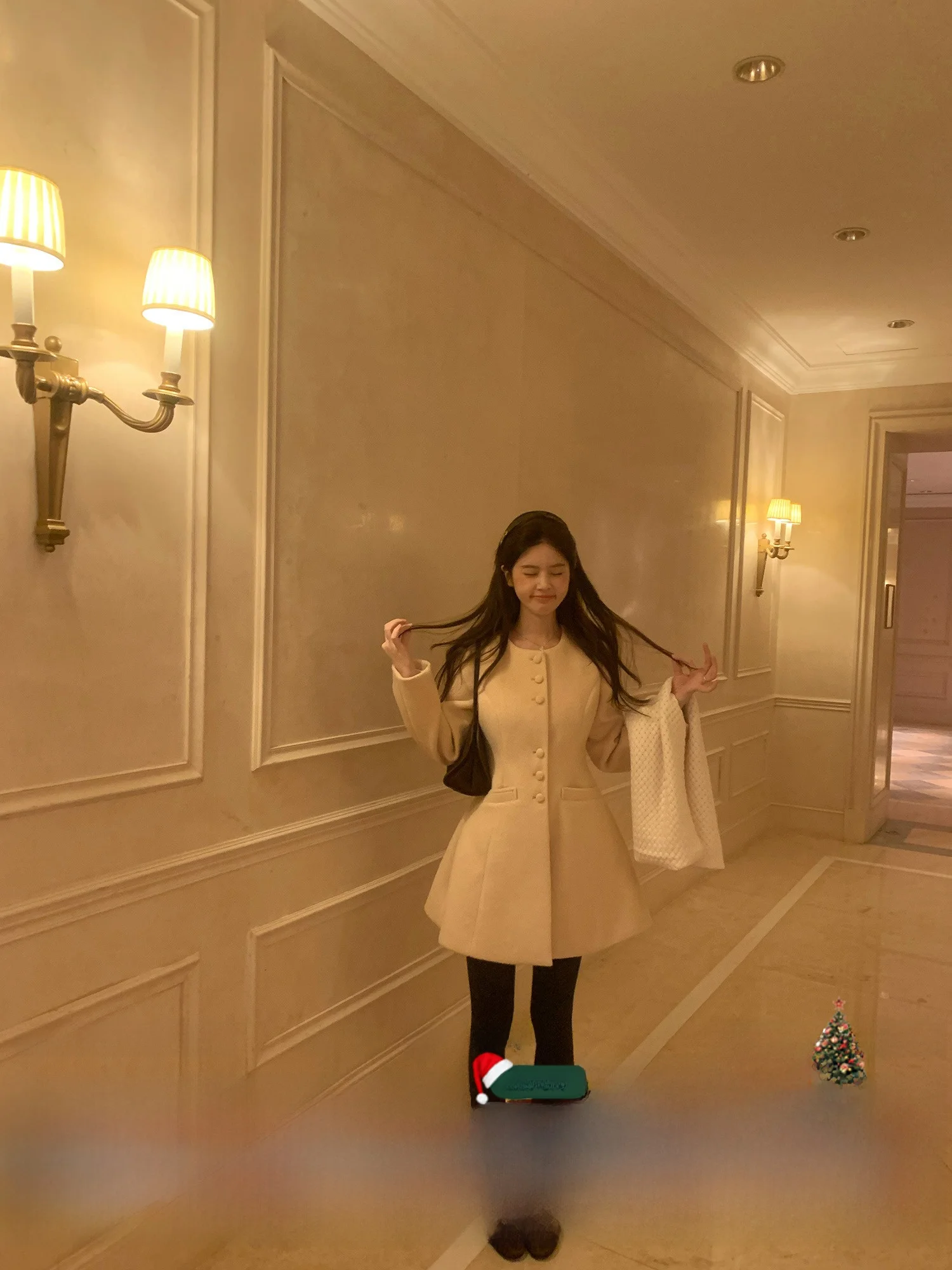 Korean Sle Single Button Woolen Coat Women's Faion Slimming All-Match Winter New Arrival Upper Apparel Flower Design
Korean Sle Single Button Woolen Coat Women's Faion Slimming All-Match Winter New Arrival Upper Apparel Flower Design