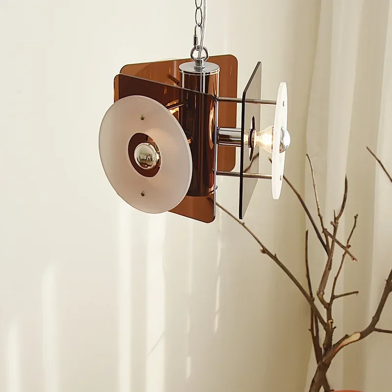 GHEUVNJ Medieval bedside chandelier, Nordic style, quiet style, Bauhaus designer, restaurant, homestay, bar, and foyer lighting
GHEUVNJ Medieval bedside chandelier, Nordic style, quiet style, Bauhaus designer, restaurant, homestay, bar, and foyer lighting