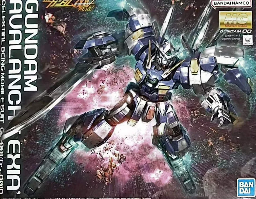 BANDAI SPIRITS MG 1/100 GN-001/hs-A01D Avalanche Exia Dash Action Figures Gundam 00V Anime Model Kit Collectible Gifts
BANDAI SPIRITS MG 1/100 GN-001/hs-A01D Avalanche Exia Dash Action Figures Gundam 00V Anime Model Kit Collectible Gifts
