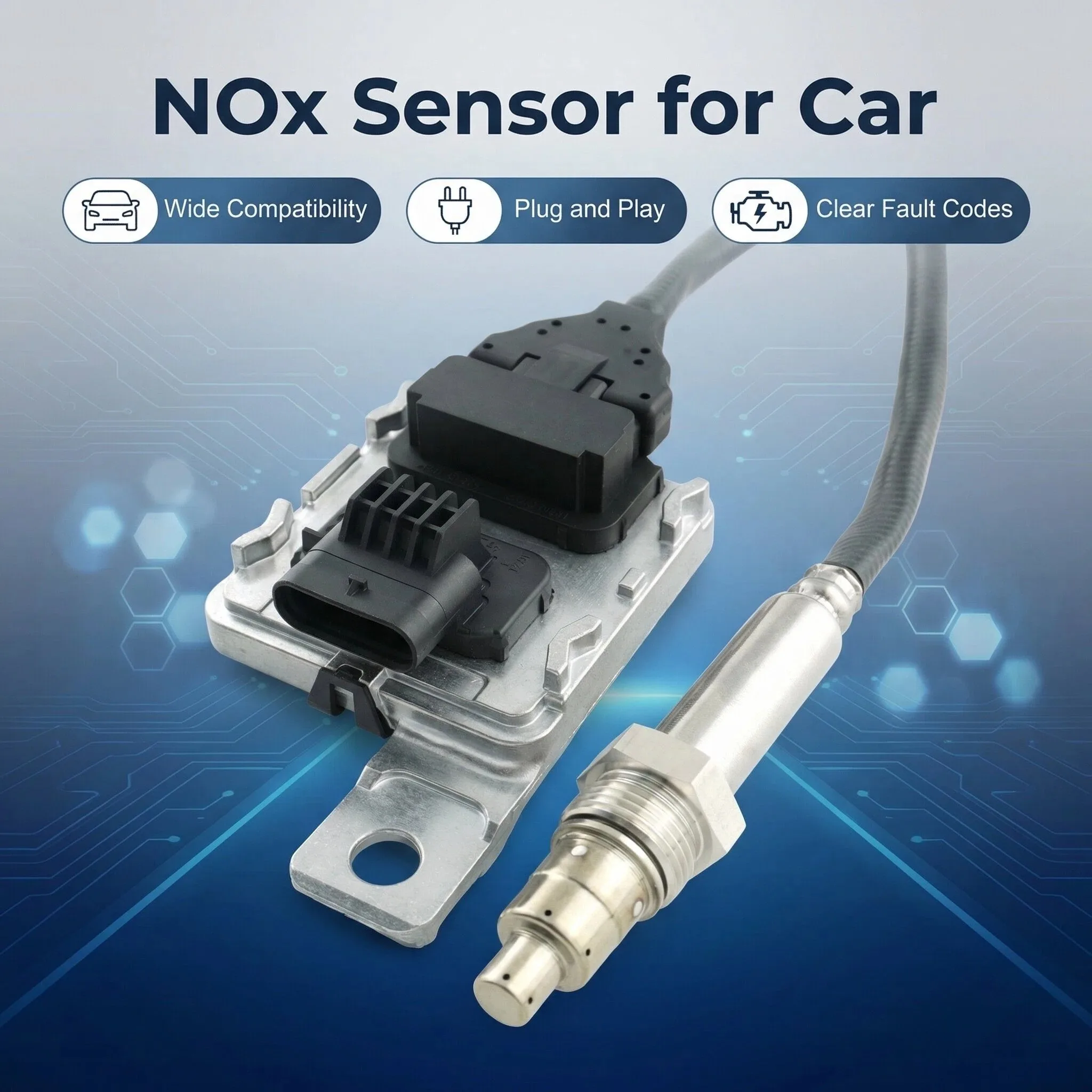 4M0907807AA SNS709 A2C13462500-01 The brand-new nitrogen oxide sensor For VW Touareg III 760 4.0 TDi Euro VI
4M0907807AA SNS709 A2C13462500-01 The brand-new nitrogen oxide sensor For VW Touareg III 760 4.0 TDi Euro VI