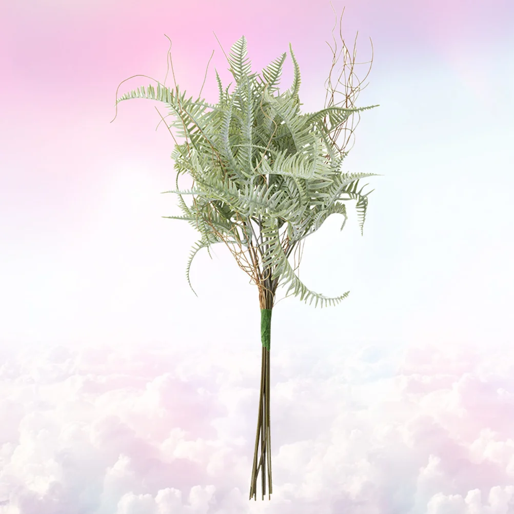 1 Bunch Realistic Simulated Fern Leaves Ornament Green Plants Decor Flower Arrangement Supply Wedding Home Party Grey White 
1 Bunch Realistic Simulated Fern Leaves Ornament Green Plants Decor Flower Arrangement Supply Wedding Home Party Grey White