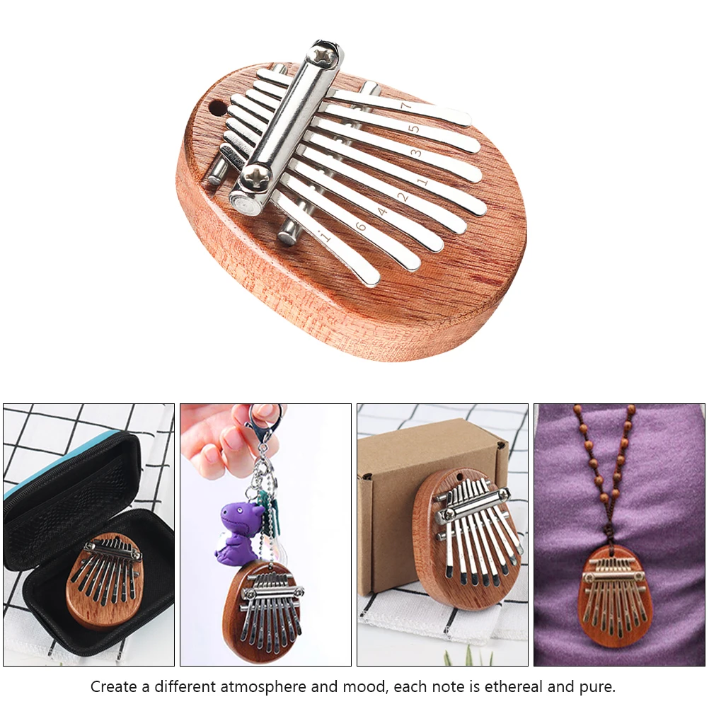 Wooden Thumb Piano Delicate Portable Kids African Musical Instrument Child Finger Piano Key Mini Kalimba Premium Sound Melodious
Wooden Thumb Piano Delicate Portable Kids African Musical Instrument Child Finger Piano Key Mini Kalimba Premium Sound Melodious