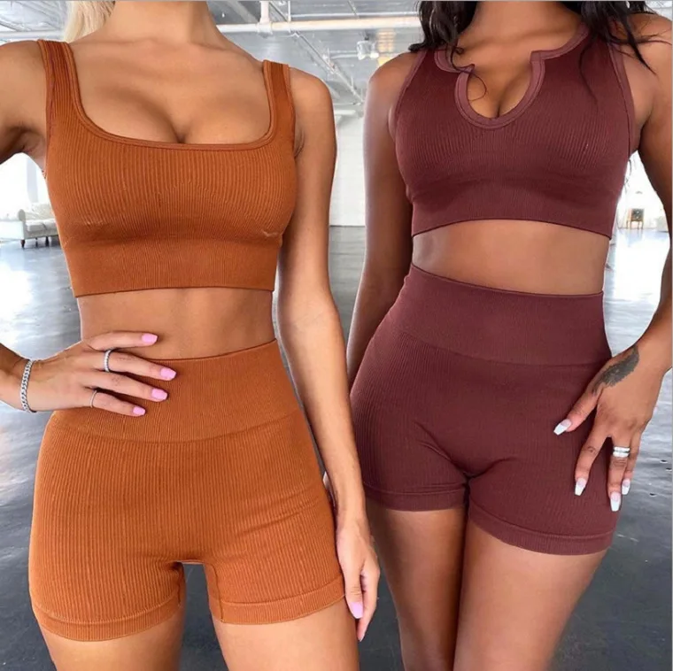 Nylon Seamless High Elastic Sports Set U Neck Open Back Yoga Outfit Stretch Fitness Workout Set Slim Leggings And Bra Pack
Nylon Seamless High Elastic Sports Set U Neck Open Back Yoga Outfit Stretch Fitness Workout Set Slim Leggings And Bra Pack