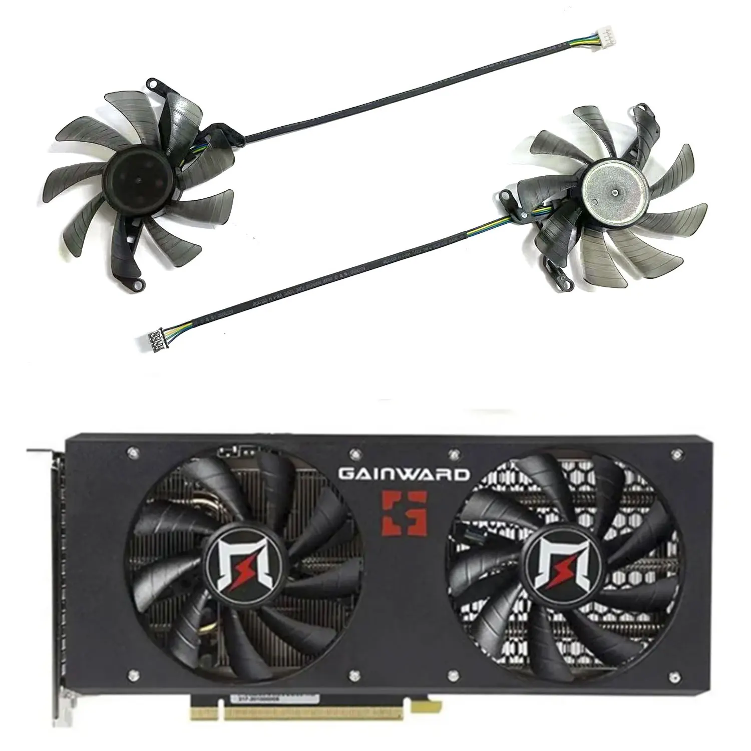 New 85MM 4PIN FY09015M12LPA RTX3050 3060 GPU fan for Gainward RTX3050 3060 30600ti DU graphics card cooling fan
New 85MM 4PIN FY09015M12LPA RTX3050 3060 GPU fan for Gainward RTX3050 3060 30600ti DU graphics card cooling fan