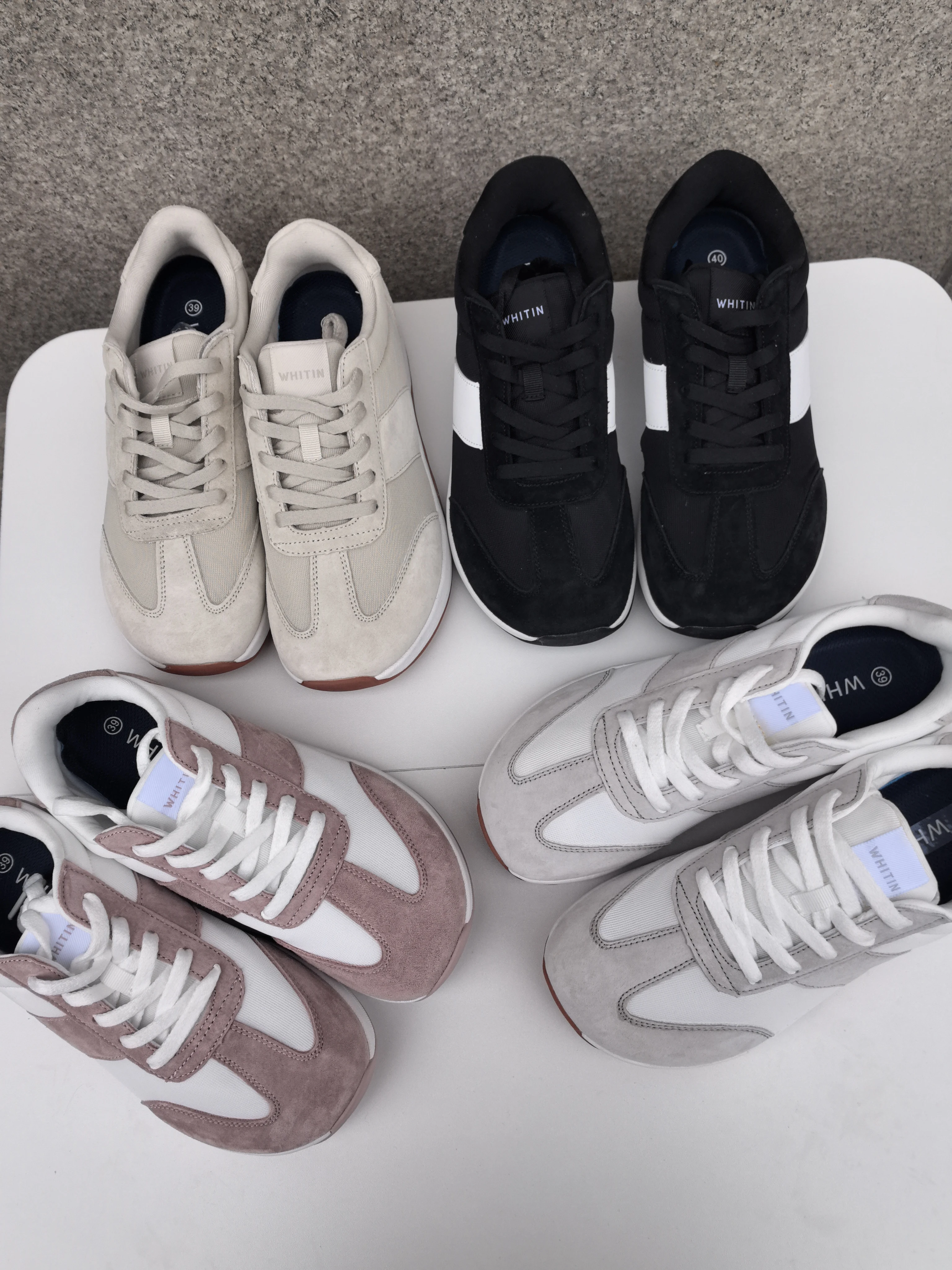 Breathable Mesh Wide Head Retro Casual Deqin Shoes Lace-Up Sporty Leisure Sneakers Comfortable Flat Heel round Toe Color
Breathable Mesh Wide Head Retro Casual Deqin Shoes Lace-Up Sporty Leisure Sneakers Comfortable Flat Heel round Toe Color