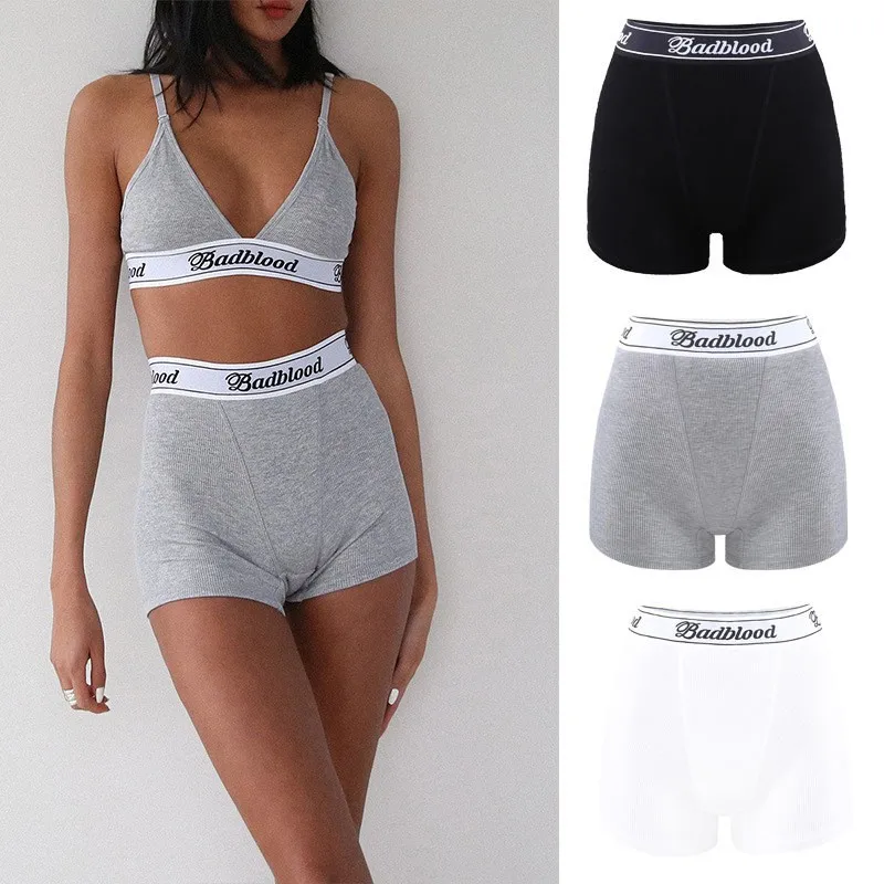 Sporty Hot Girl Splice Sports Underwear Pure Color Threaded Flat Angle Pants Outdoor Casual High Waist Trendy Briefs
Sporty Hot Girl Splice Sports Underwear Pure Color Threaded Flat Angle Pants Outdoor Casual High Waist Trendy Briefs