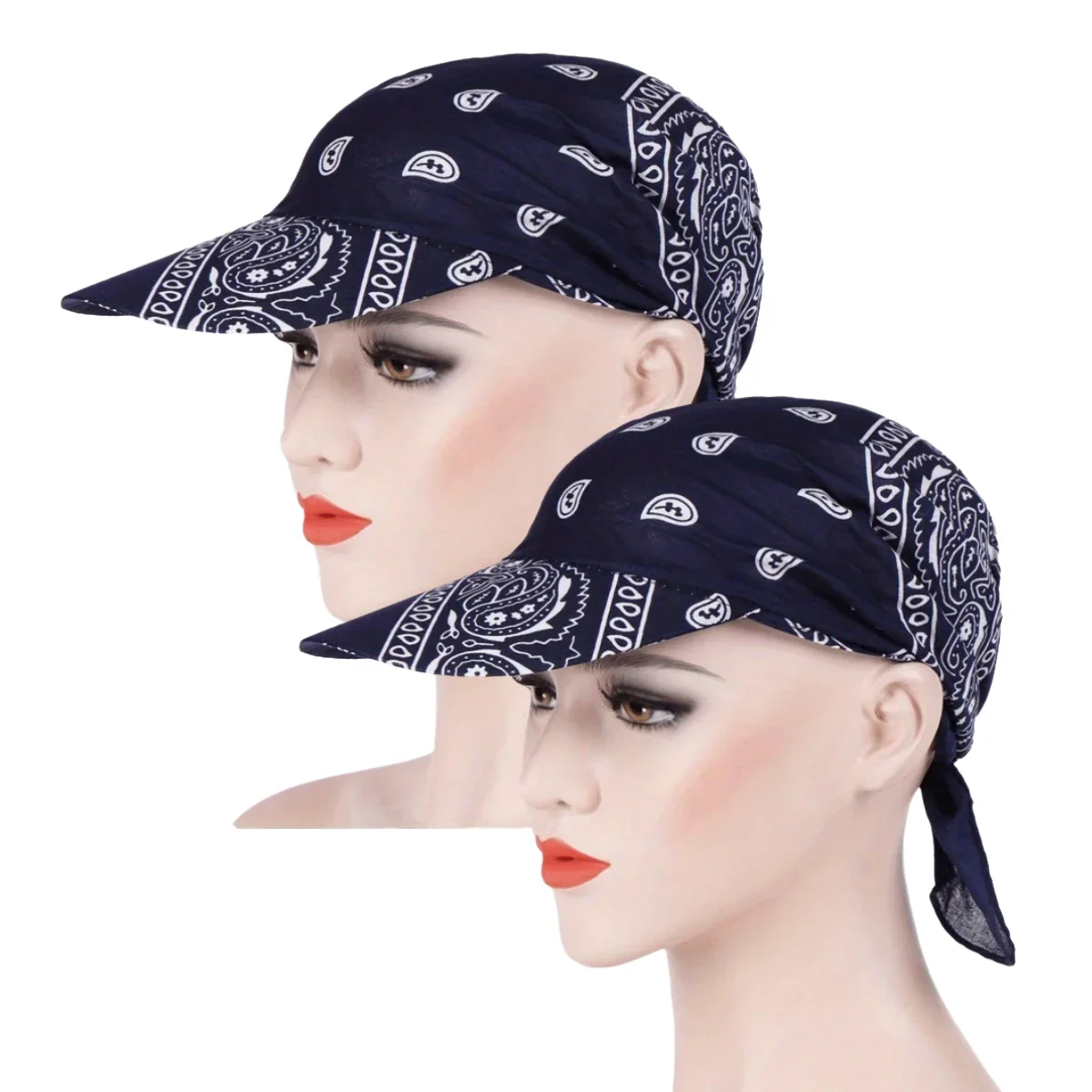 Womens Printed Head Scarf Visor Hat With Headband Wide Brim Sunhat Summer Beach Sun Hats UV Protection Female Baseball Cap
Womens Printed Head Scarf Visor Hat With Headband Wide Brim Sunhat Summer Beach Sun Hats UV Protection Female Baseball Cap