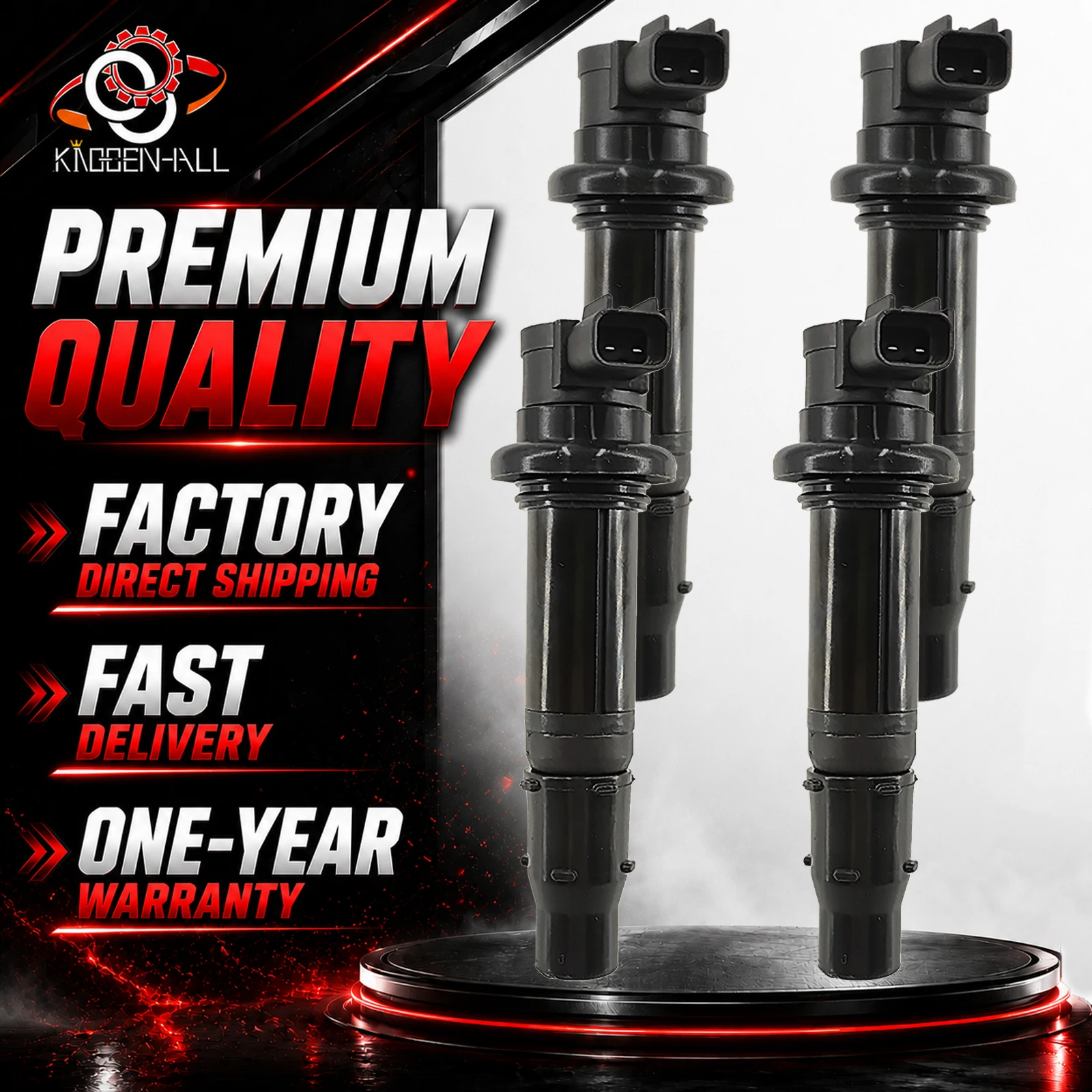 Set Of 4PCS Ignition Coil Compatible With Yamaha R1 R6 R6S FZ1 FZ8 VMAX VMX RS SR FX Nytro F6T558 F6T560 5VY823100000
Set Of 4PCS Ignition Coil Compatible With Yamaha R1 R6 R6S FZ1 FZ8 VMAX VMX RS SR FX Nytro F6T558 F6T560 5VY823100000