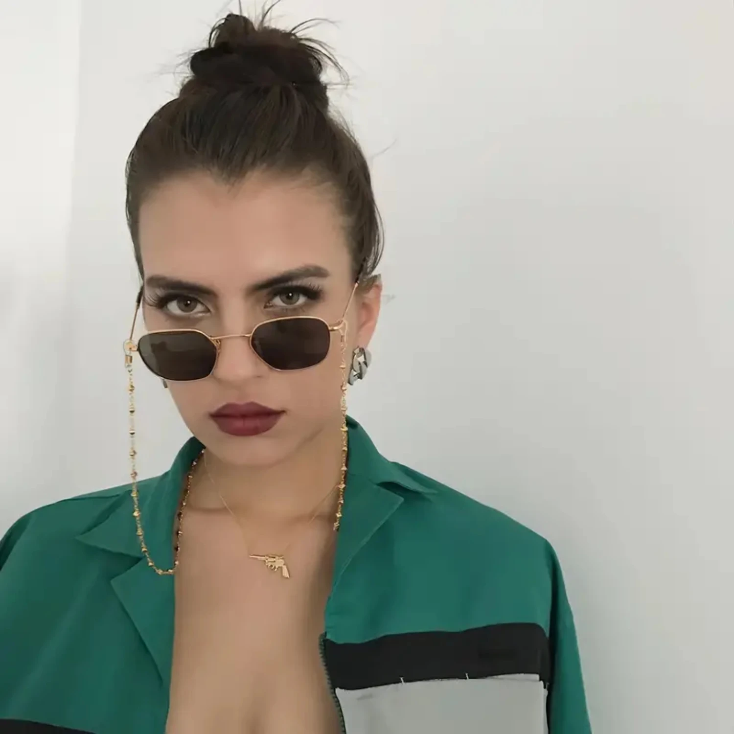 Ladies Stylish Vintage Oversized Square Sunglasses - Fashionable Irregular Metal Glasses in Trendy Designs Tony stark sunglasses
Ladies Stylish Vintage Oversized Square Sunglasses - Fashionable Irregular Metal Glasses in Trendy Designs Tony stark sunglasses