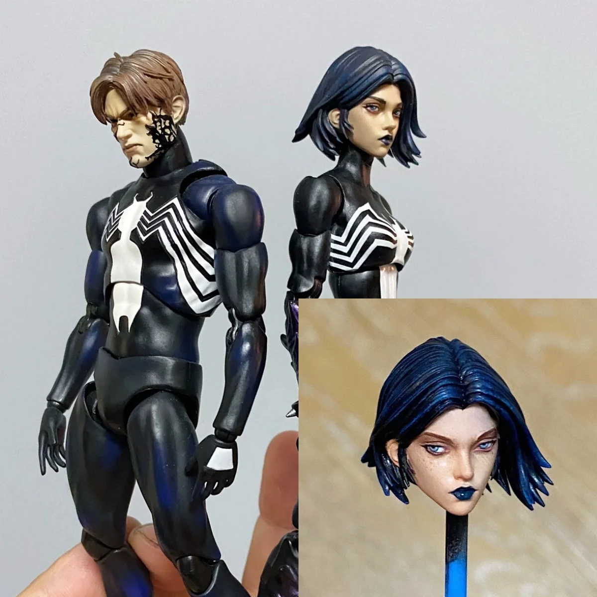 【30days Made】1/12 Scale Female Soldier Black Style Unpainted/Painted Head Sculpt Fit 6inch ML SHF MEZCO Mafex Action Figure Toys
【30days Made】1/12 Scale Female Soldier Black Style Unpainted/Painted Head Sculpt Fit 6inch ML SHF MEZCO Mafex Action Figure Toys