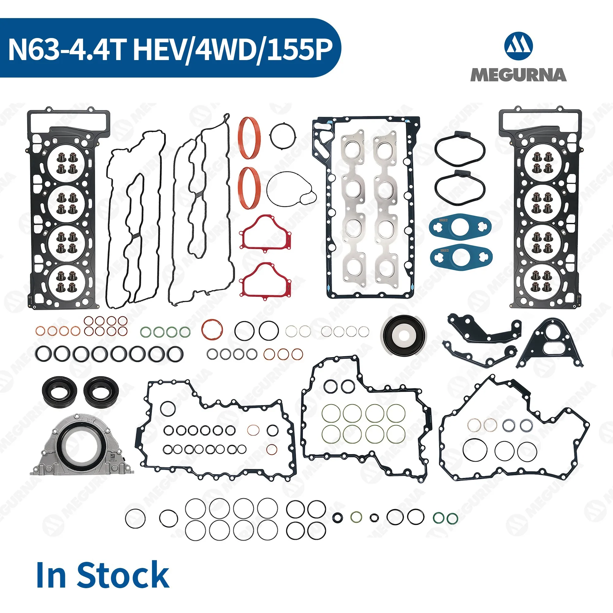 Engine parts Rebuild Overhaul Kit Full Cylinder Head Gasket Seal Set for BMW N63 4.4T 4WD 550i 650i 750Li HEV Car accessories
Engine parts Rebuild Overhaul Kit Full Cylinder Head Gasket Seal Set for BMW N63 4.4T 4WD 550i 650i 750Li HEV Car accessories