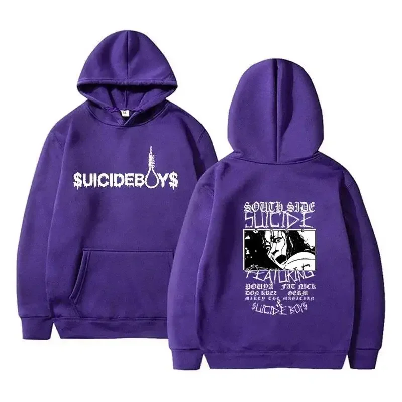 Vintage Suiciddeeboy Hooded SweatShirt Men Women Harajuku Grey Day Rapper Hip Hop Streetwear Men's Hoodies Pullover Hot Sale
Vintage Suiciddeeboy Hooded SweatShirt Men Women Harajuku Grey Day Rapper Hip Hop Streetwear Men's Hoodies Pullover Hot Sale