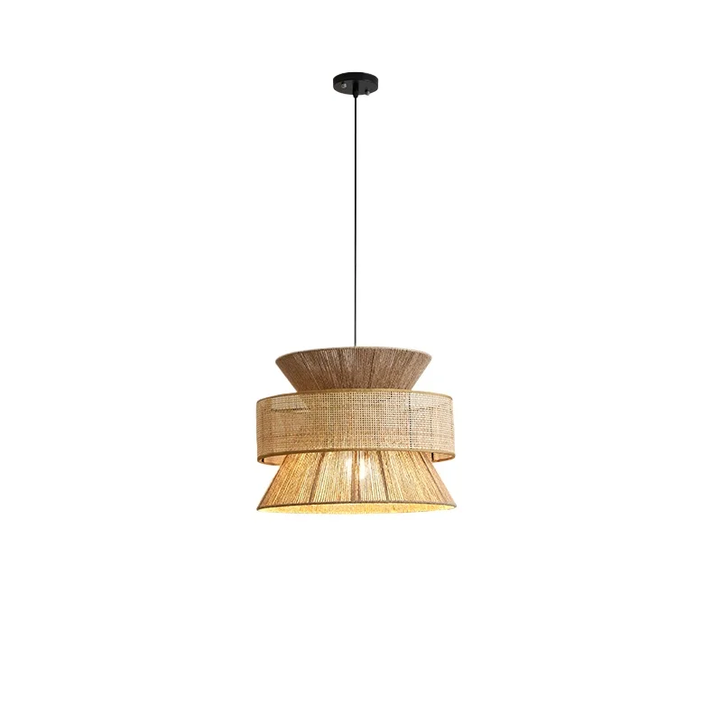Japanese-style wabi-sabi wind hemp rope chandelier zen tea room homestay retro industrial style restaurant bedroom antique hotel
Japanese-style wabi-sabi wind hemp rope chandelier zen tea room homestay retro industrial style restaurant bedroom antique hotel