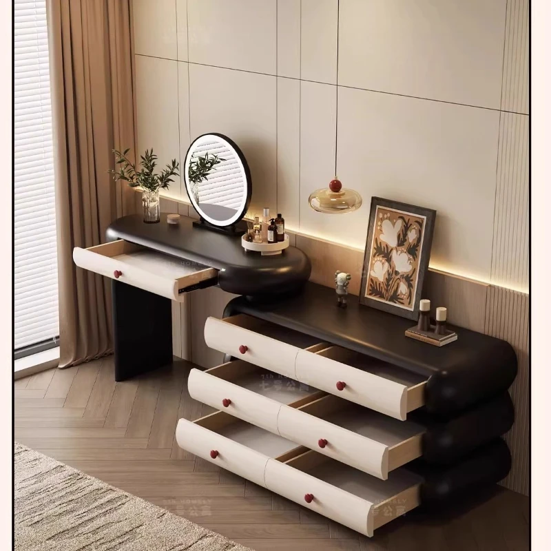 Современные столики для макияжа из массива дерева, роскошный комод, прикроватный шкаф для хранения, сундук, встроенная спальня в стиле ретро, простой скандинавский стиль
Современные столики для макияжа из массива дерева, роскошный комод, прикроватный шкаф для хранения, сундук, встроенная спальня в стиле ретро, простой скандинавский стиль